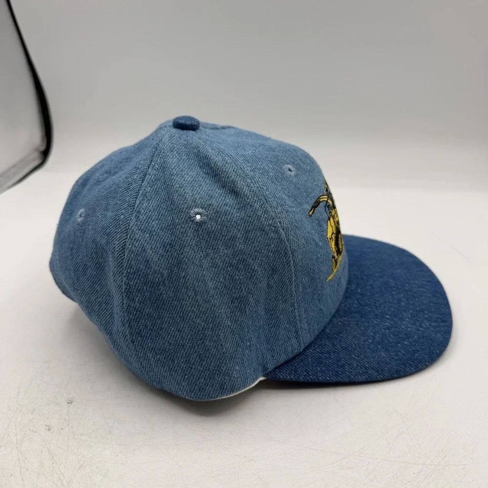 Vintage New Holland Trucker Hat Snapback Denim FX Forage Harvester‎ K-Products